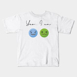 "Emoji People" collection Kids T-Shirt